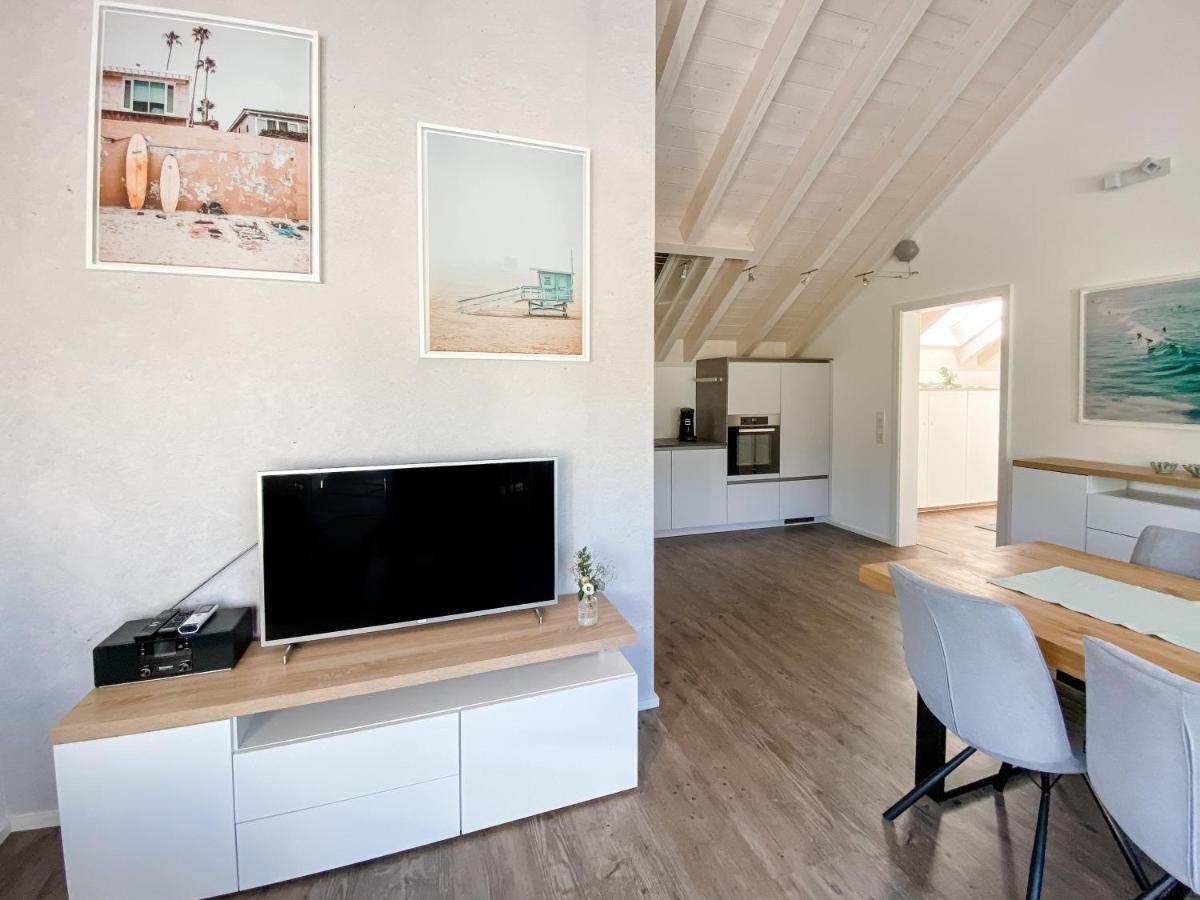 Wunderschoene Helle Wohnung Mit Grosser Dachterrasse Gottmadingen Exteriör bild
