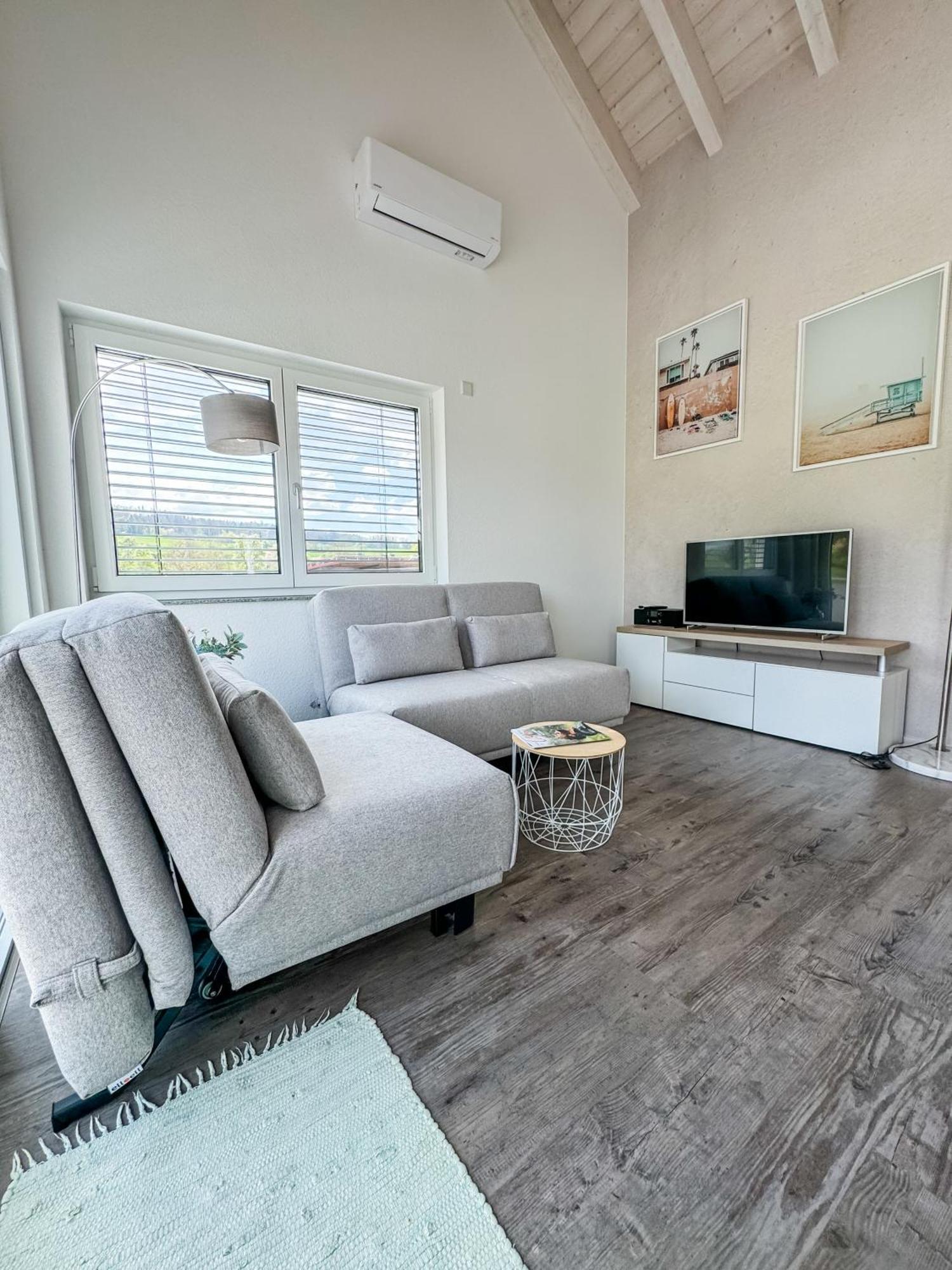 Wunderschoene Helle Wohnung Mit Grosser Dachterrasse Gottmadingen Exteriör bild